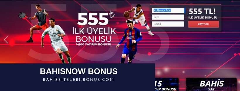 bahisnow bonus