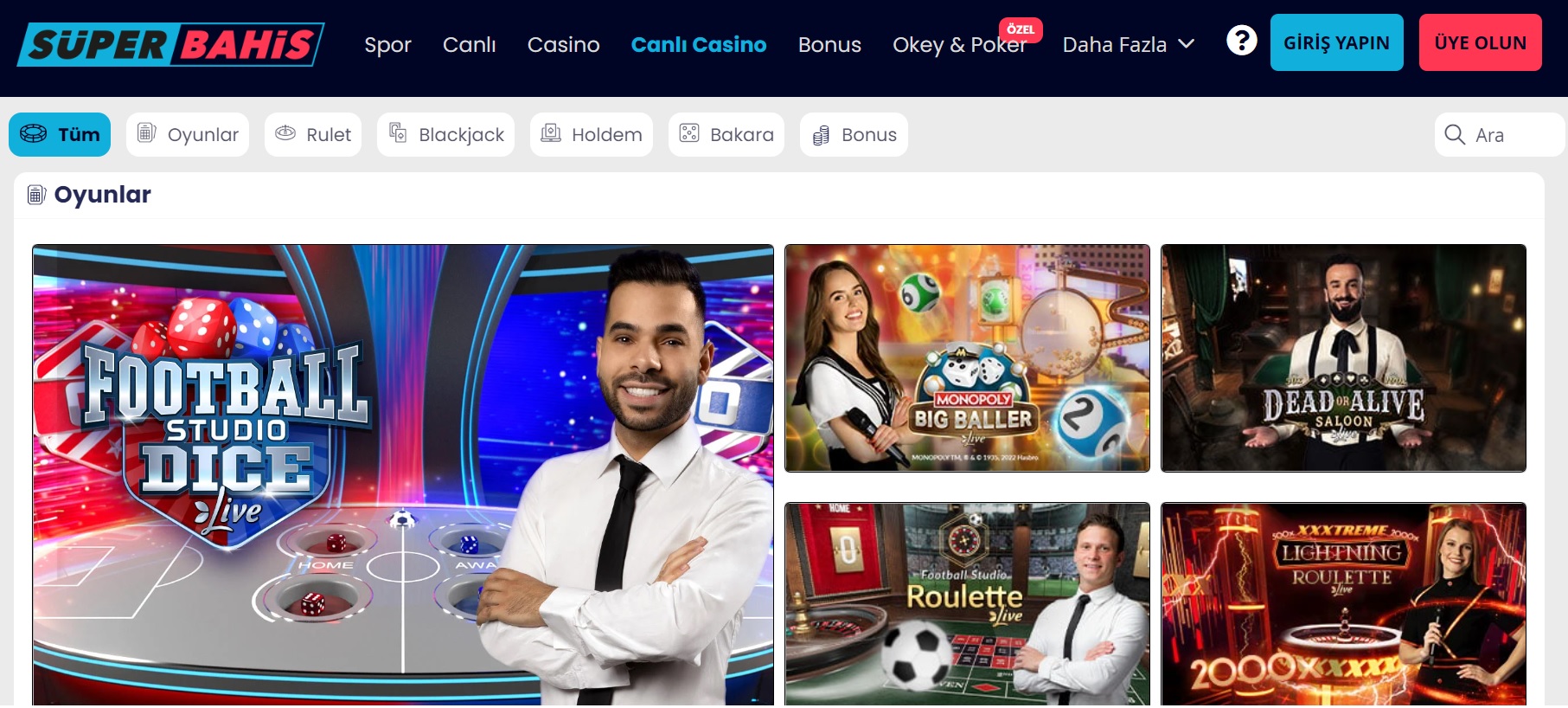 Süperbahis Bonus